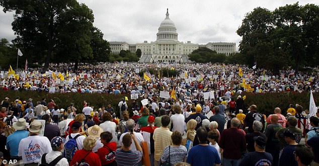 Capitol Hill crowd